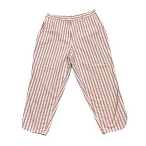 Vintage Ladies BBW (Big Beautiful Woman) Brand Striped Pants Size 36
